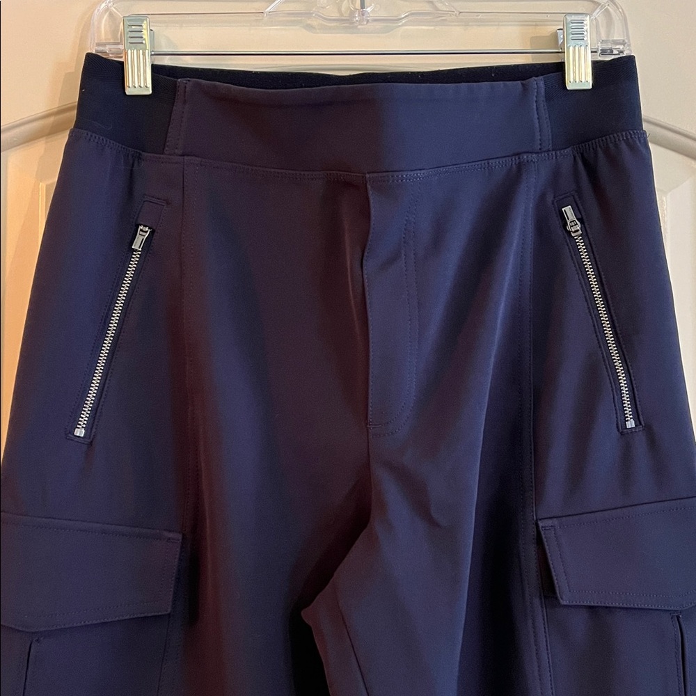 Athleta High-rise cargo Endless Pants Navy sz8